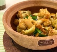 Oil渣 Dry Pot Cauliflower