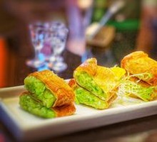 Green Tofu Skin Rolls