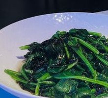 Seaweed Stir-fried Spinach