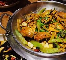 Braised Large Crab with Yellow Sauce