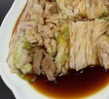 Lean Pork and Liver Rice Noodle Roll