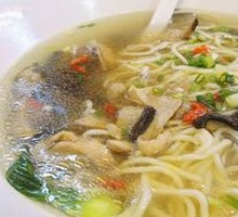 Chicken Mushroom Noodles