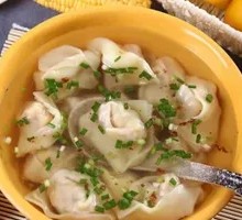Celery and Pork Dumplings