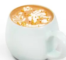 Osmanthus Flavored Latte