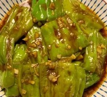 Braised Green Pepper with Tiger Stripes