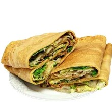 Mixed Grain Crepe with Pancake