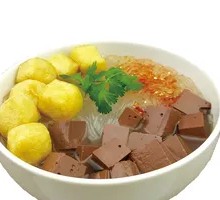 Duck Blood and Vermicelli Soup