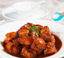 Fried Tofu Braised Pork Belly