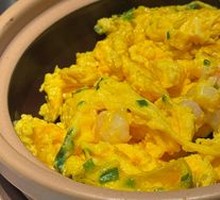 Shrimp and Soft Egg Stir-Fry
