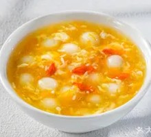 Glutinous Rice Balls with Pumpkin and Fermented Rice Wine