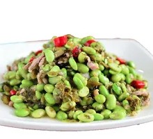 Pickled Mustard Greens with Soybeans and Pork Strips