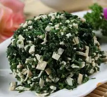Fragrant Tofu with Ma Lan Head