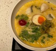Lime Bone Soup Sour Cabbage Fish Noodles
