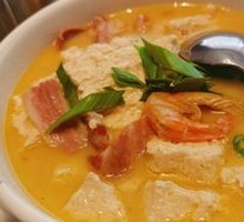 Hand-Torn Tofu Soup