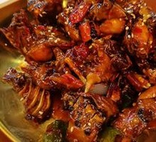 Spicy Stir-Fried Chicken Frames