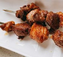 Lamb Skewers with Red Willow
