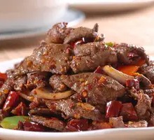 Stir-fried Pork Liver with Sauce