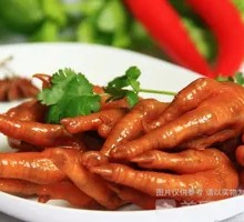 Homemade Braised Chicken Feet