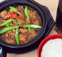 Stewed Chicken with Brown Sauce
