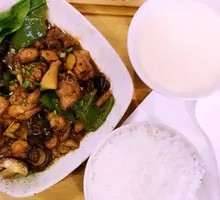 Shiitake Chicken Rice