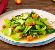 猪油渣炒青菜