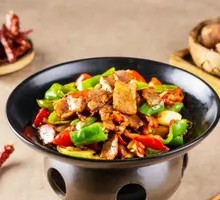 Chongba's Braised Pork with Green Pepper