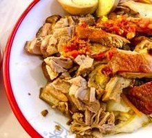 Braised Chicken with Pig's Trotters Rice