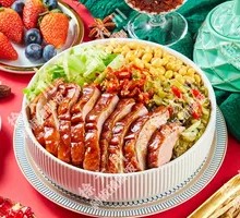 Pork Trotter and Roast Duck Rice