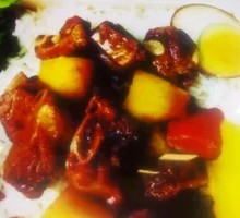 Fragrant Sauce Spare Ribs Bento