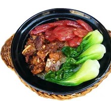 Pork Rib and Sausage Baozi Rice