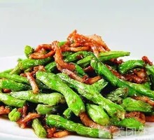 String Beans with Shredded Pork