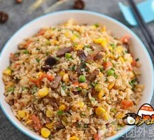 Spicy Beef Stir-Fried Rice