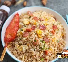 Cantonese Sausage Fried Rice