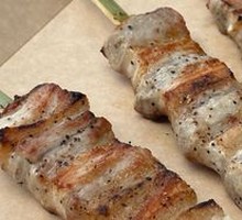 Grilled Pork Neck Meat