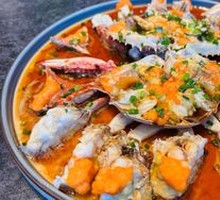 Scallion Oil Red Crab