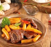 Steak Finger Rice Cakes
