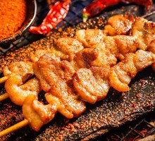Charcoal-Grilled Pork Belly