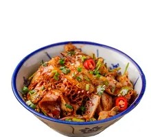 Spicy Beef and Ox Tripe in Chili Sauce