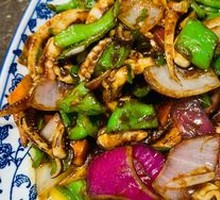 Stir-fried Octopus in Sauce
