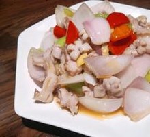 Ginger and Scallion Crispy Intestine