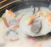 Abalone, Crab, and Shrimp Congee
