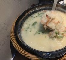 Crab, Scallop, and Shrimp Congee