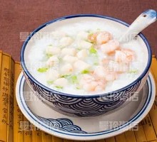 Scallop and Shrimp Congee