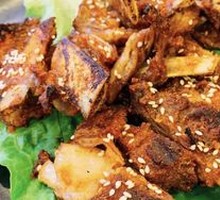 Grilled Lamb Ribs