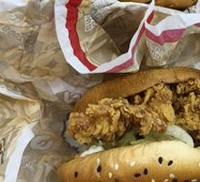Spicy Chicken Leg Burger