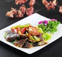 Fern Root Stir-Fried with Preserved Pork