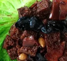 Honey-glazed Wheat Gluten with Four Delicacies