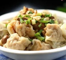 Family Feast Dumplings with Peanut Sauce