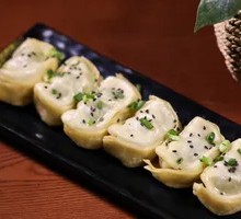 Pan-fried Mushroom Dumplings
