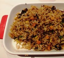 Red Onion Beef Fried Rice